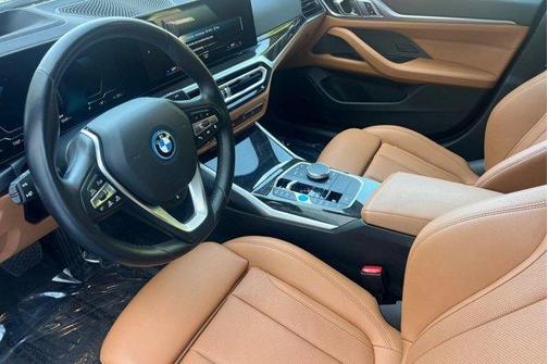 Black Sapphire Metallic 2023 BMW i4 Gran Coupe eDrive40