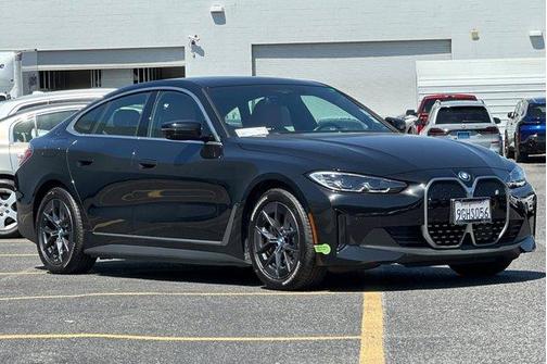 Black Sapphire Metallic 2023 BMW i4 Gran Coupe eDrive40