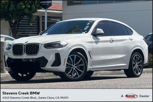 Alpine White 2022 BMW X4 xDrive30i