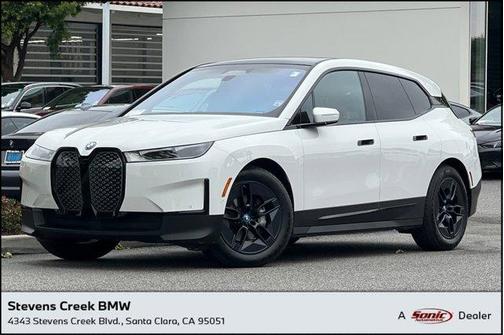 Alpine White 2023 BMW iX xDrive50