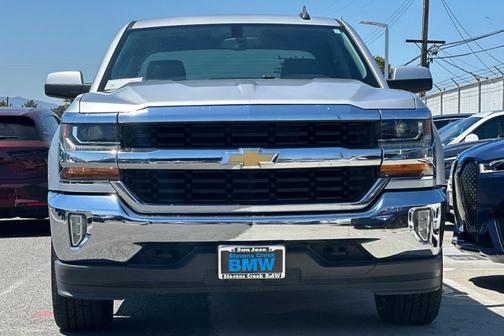 Silver Ice Metallic 2017 Chevrolet Silverado 1500 1LT