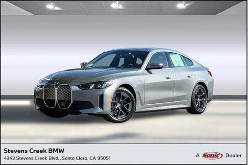Skyscraper Grey Metallic 2025 BMW i4 Gran Coupe eDrive40
