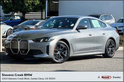 Skyscraper Grey Metallic 2025 BMW i4 Gran Coupe eDrive40