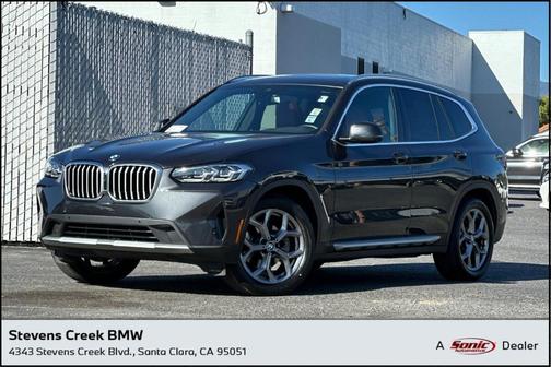 Dark Graphite Metallic 2024 BMW X3 xDrive30i
