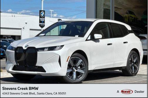 Mineral White Metallic 2026 BMW iX xDrive45