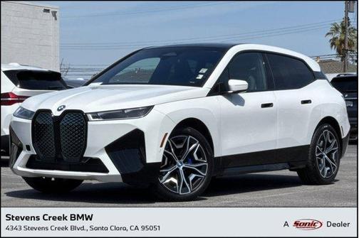 Alpine White 2023 BMW iX xDrive50