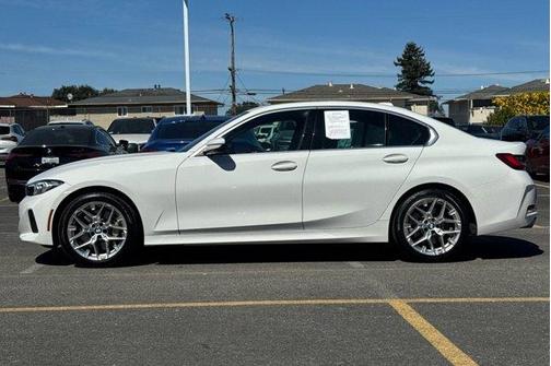 White 2025 BMW 330 330i
