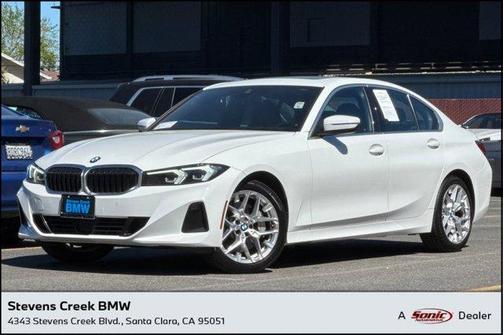 White 2025 BMW 330 330i