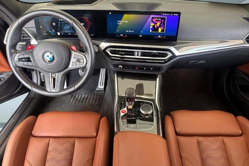 Black Sapphire Metallic 2024 BMW M4 Competition xDrive