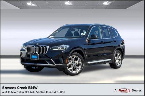 Black Sapphire Metallic 2024 BMW X3 xDrive30i