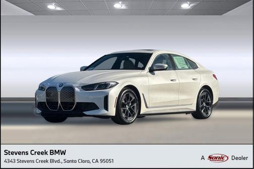 Mineral White Metallic 2025 BMW i4 Gran Coupe xDrive40