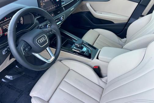 Glacier White Metallic 2023 Audi A5 Sportback 45 S Line Premium Plus