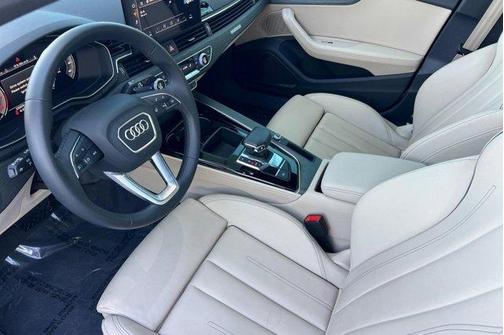 Glacier White Metallic 2023 Audi A5 Sportback 45 S Line Premium Plus