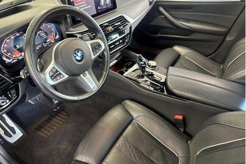 Carbon Black Metallic 2023 BMW M550 i Xdrive