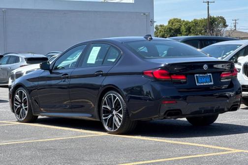 Carbon Black Metallic 2023 BMW M550 i Xdrive