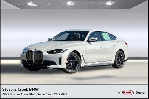 Mineral White Metallic 2025 BMW i4 Gran Coupe eDrive40