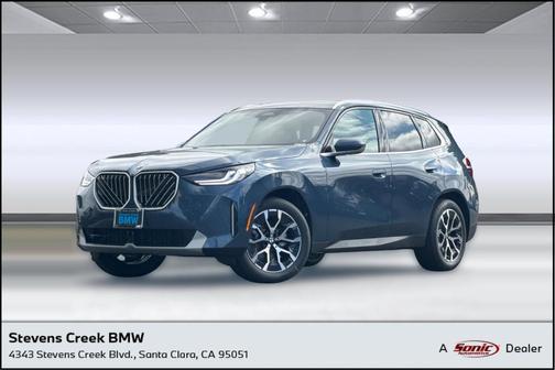 Arctic Race Blue Metallic 2025 BMW X3 30 xDrive
