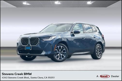 Arctic Race Blue Metallic 2025 BMW X3 30 xDrive