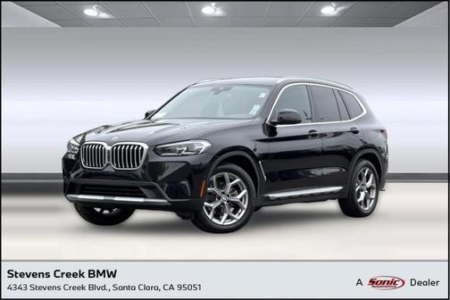 Black Sapphire Metallic 2024 BMW X3 xDrive30i