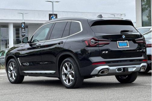 Black Sapphire Metallic 2024 BMW X3 xDrive30i
