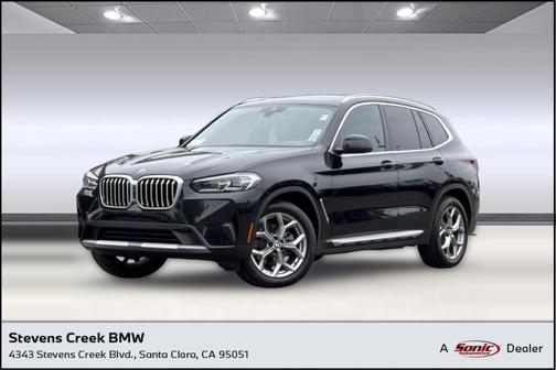 Black Sapphire Metallic 2024 BMW X3 xDrive30i