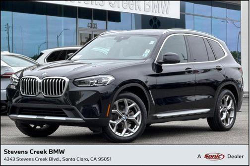 Black Sapphire Metallic 2024 BMW X3 xDrive30i