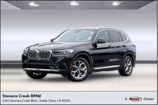 Black Sapphire Metallic 2024 BMW X3 xDrive30i