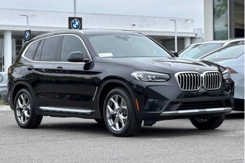 Black Sapphire Metallic 2024 BMW X3 xDrive30i
