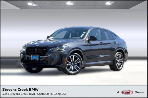 Dark Graphite Metallic 2023 BMW X4 M40i