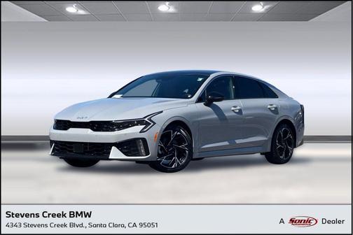 Wolf Gray 2025 Kia K5 GT-Line