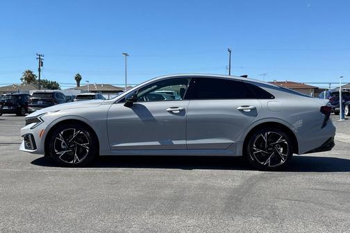 Wolf Gray 2025 Kia K5 GT-Line