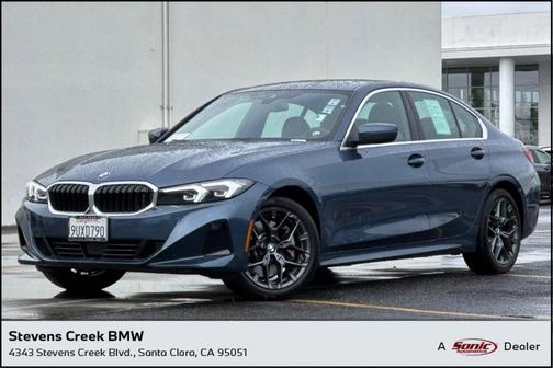 Arctic Race Blue Metallic 2025 BMW 330 330i Sedan