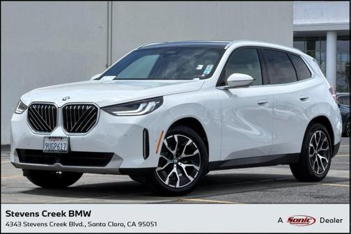 Alpine White 2025 BMW X3 30 xDrive
