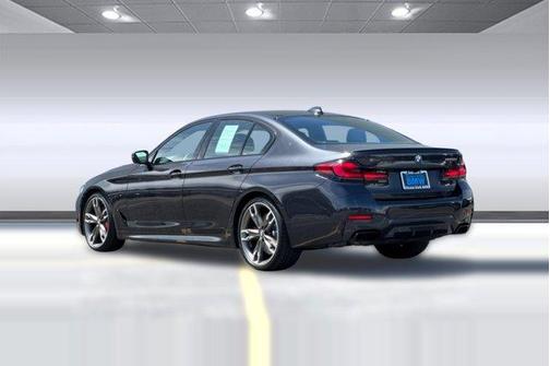Dark Graphite Metallic 2022 BMW M550 i Xdrive