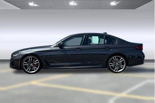 Dark Graphite Metallic 2022 BMW M550 i Xdrive