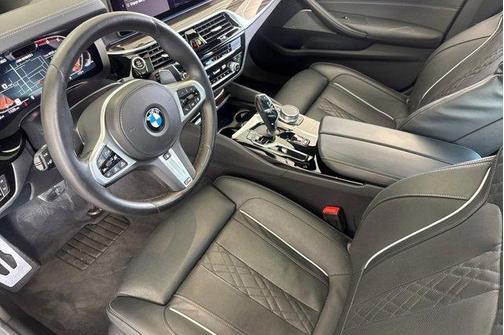 Dark Graphite Metallic 2022 BMW M550 i Xdrive