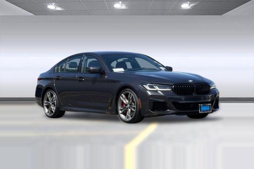 Dark Graphite Metallic 2022 BMW M550 i Xdrive