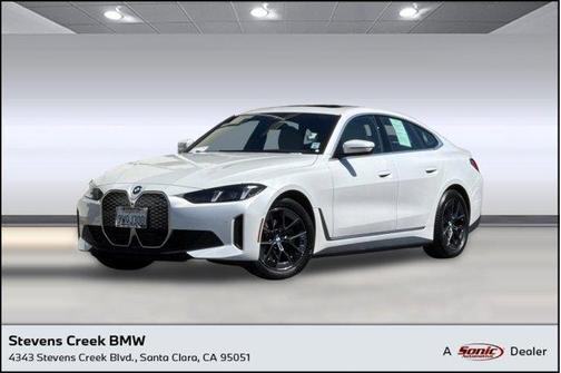 Mineral White Metallic 2025 BMW i4 Gran Coupe eDrive40