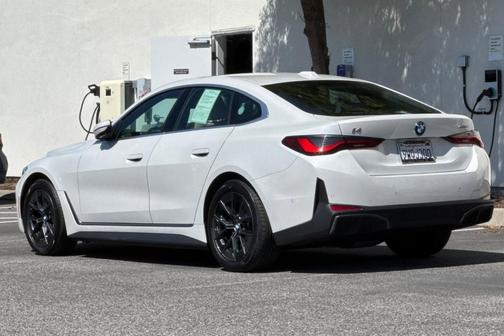 Mineral White Metallic 2025 BMW i4 Gran Coupe eDrive40