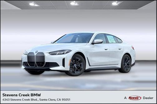 Mineral White Metallic 2025 BMW i4 Gran Coupe eDrive40