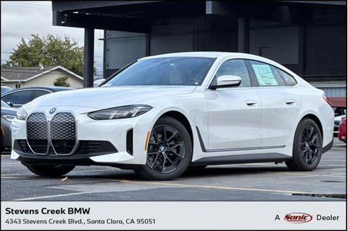 Mineral White Metallic 2025 BMW i4 Gran Coupe eDrive40