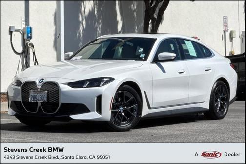 Mineral White Metallic 2025 BMW i4 Gran Coupe eDrive40