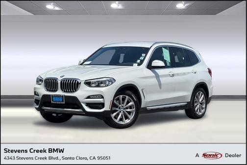 Mineral White Metallic 2019 BMW X3 xDrive30i