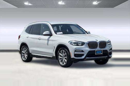 Mineral White Metallic 2019 BMW X3 xDrive30i