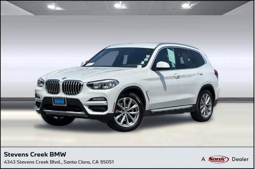 Mineral White Metallic 2019 BMW X3 xDrive30i