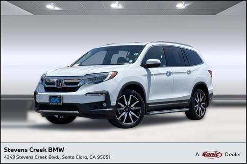 Platinum White Pearl 2022 Honda Pilot AWD Elite