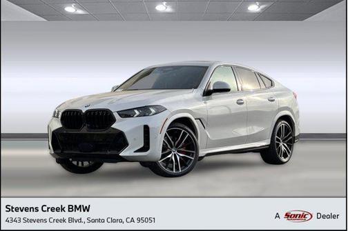 Mineral White Metallic 2026 BMW X6 xDrive40i