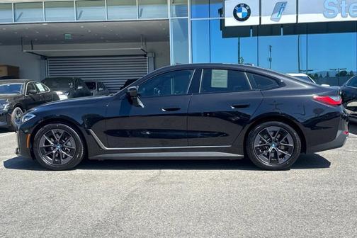 Black Sapphire Metallic 2023 BMW i4 Gran Coupe eDrive35