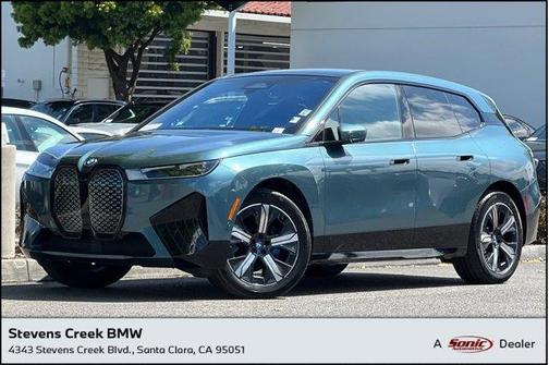 Blue Ridge Mountain Metallic 2023 BMW iX xDrive50