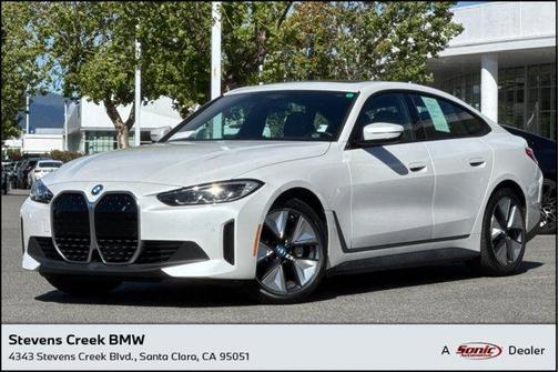 Mineral White Metallic 2023 BMW i4 Gran Coupe eDrive35